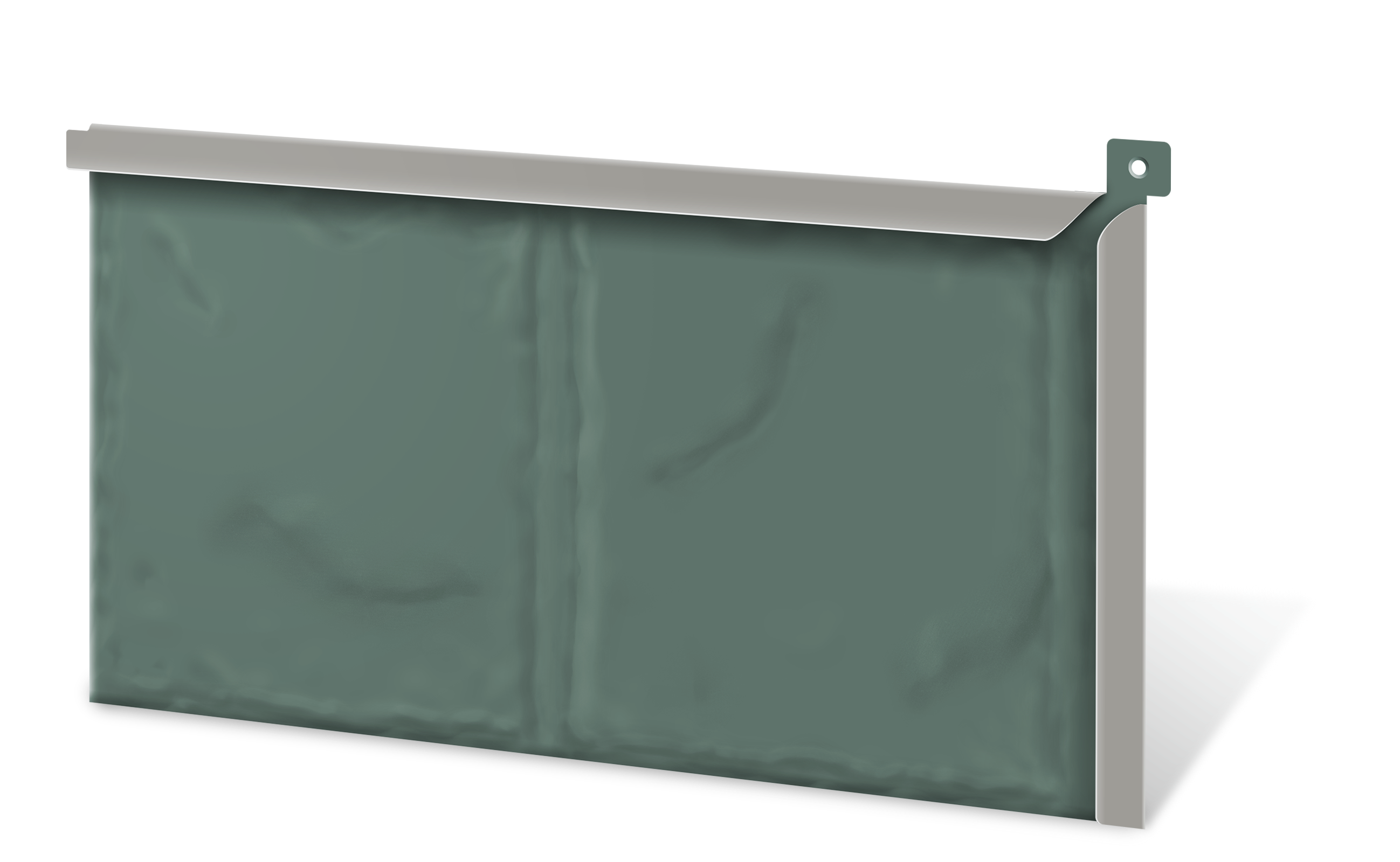 Classic Green Slate Aluminum Shingle